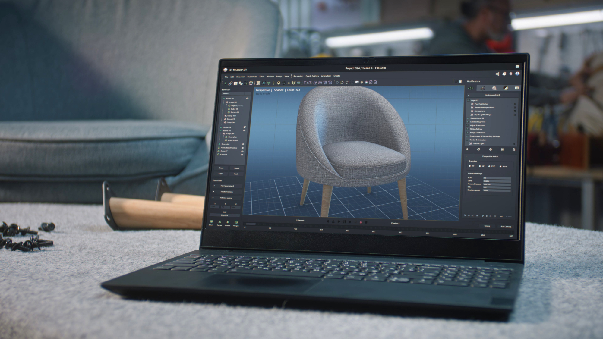 3d modeliranje - ko ideja dobi obliko